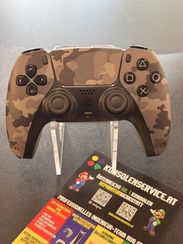 SONY DualSense® Wireless-Controller – Gray camouflage • Konsolenservice.at SONY DualSense® Wireless-Controller – Gray camouflage