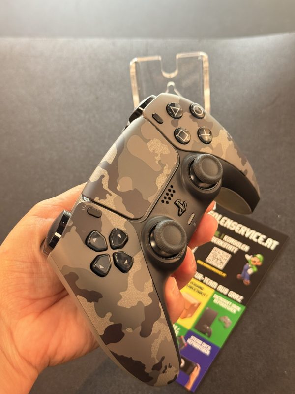SONY DualSense® Wireless-Controller – Gray camouflage • Konsolenservice.at SONY DualSense® Wireless-Controller – Gray camouflage