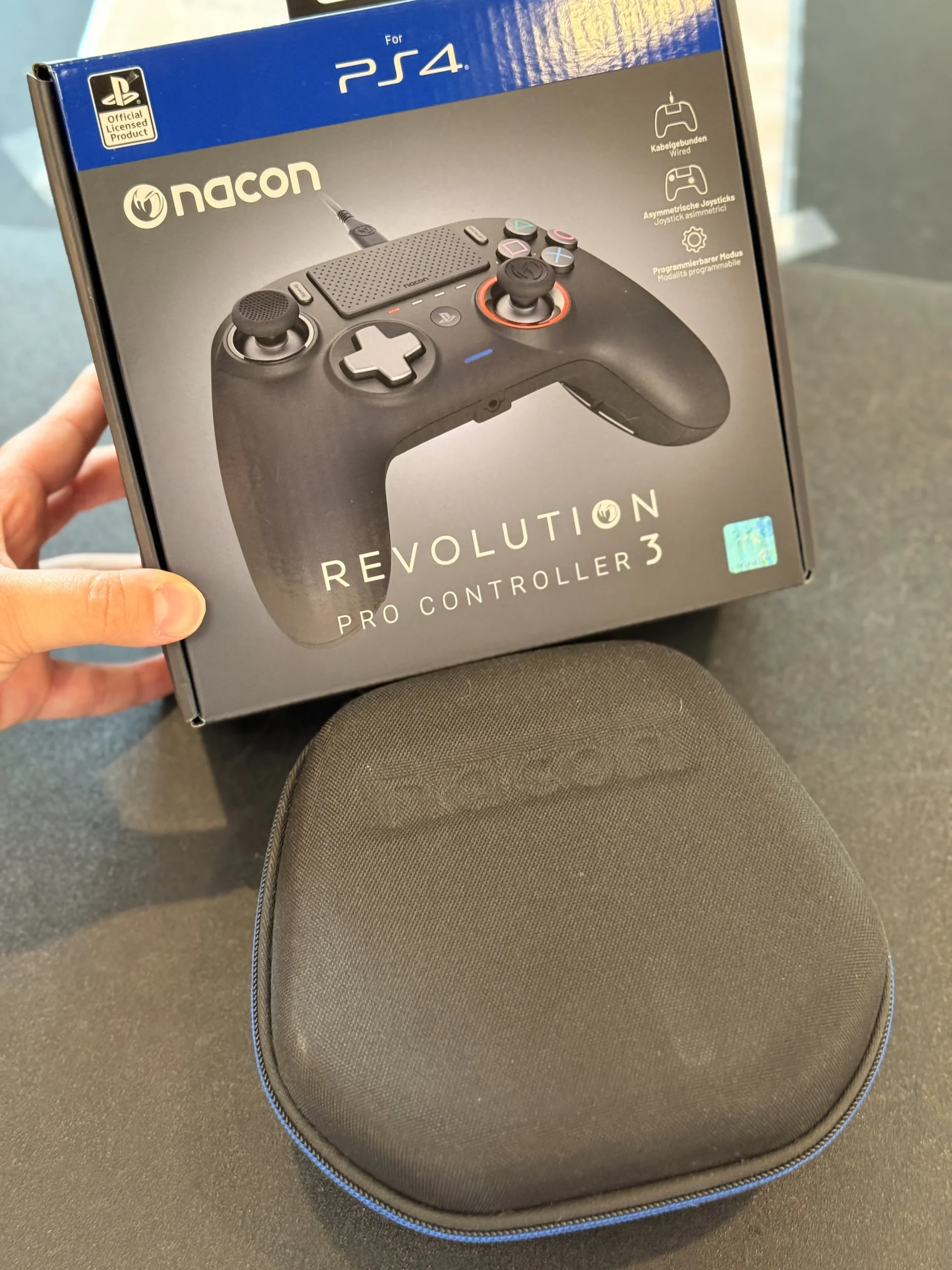 NACON Revolution Pro Controller 3 Schwarz • Konsolenservice.at NACON Revolution Pro Controller 3 Schwarz