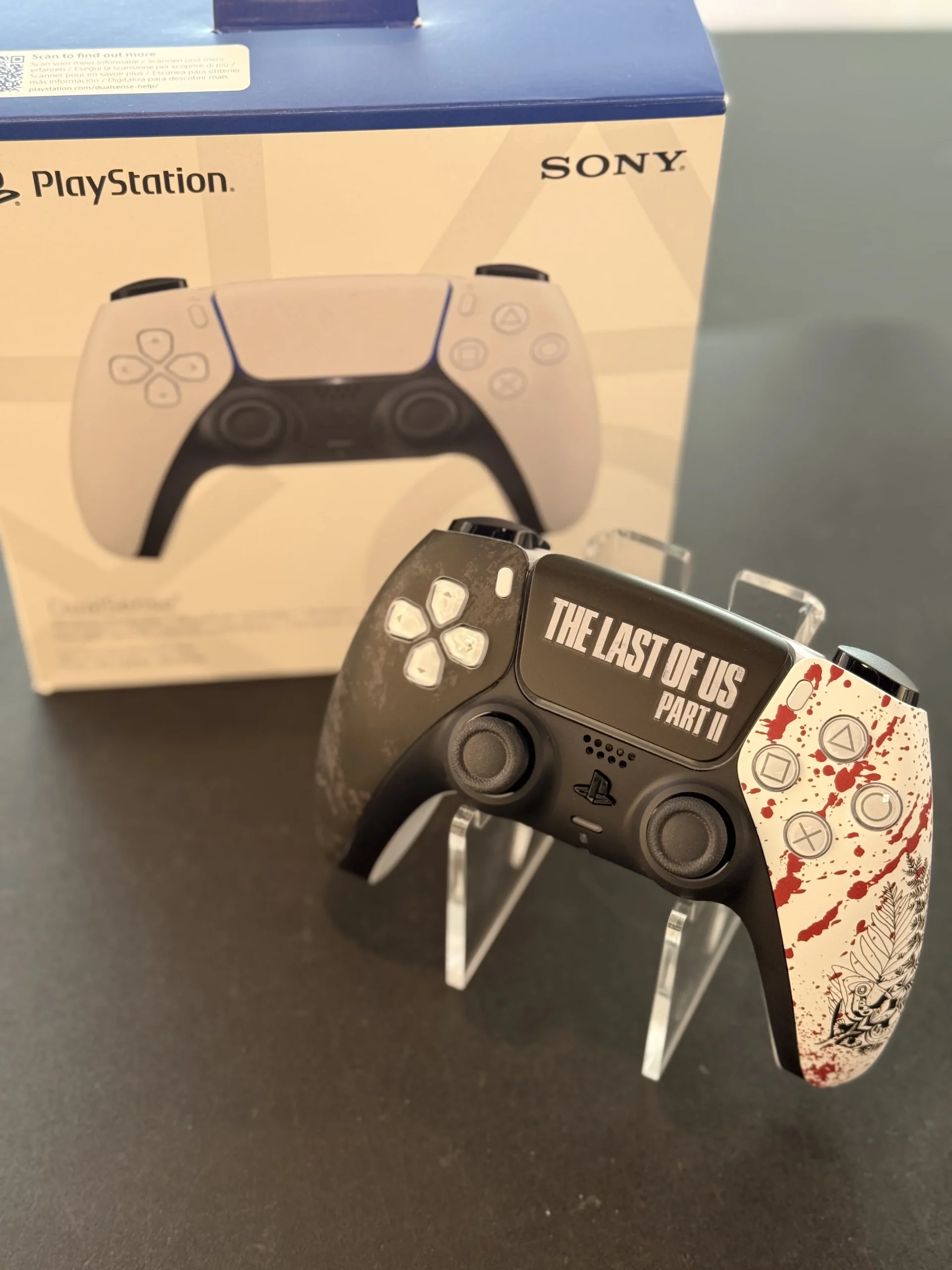 PS5 Controller mit TMR Hall-Effect-Sticks - "the last of us: part II" • Konsolenservice.at PS5 Controller mit TMR Hall-Effect-Sticks - "the last of us: part II"